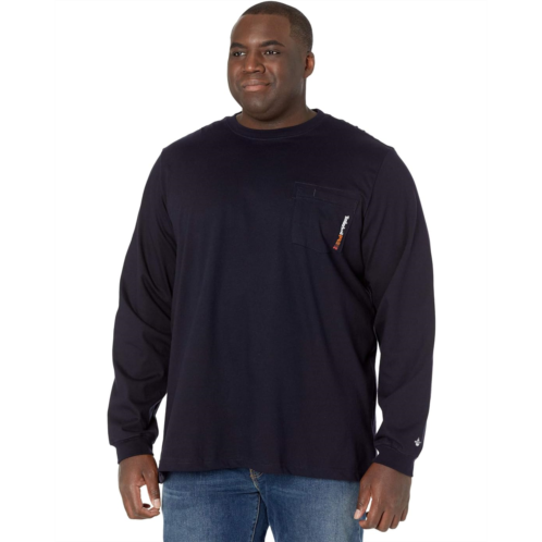 Timberland PRO Extended FR Cotton Core Long-Sleeve Pocket T-Shirt with Logo