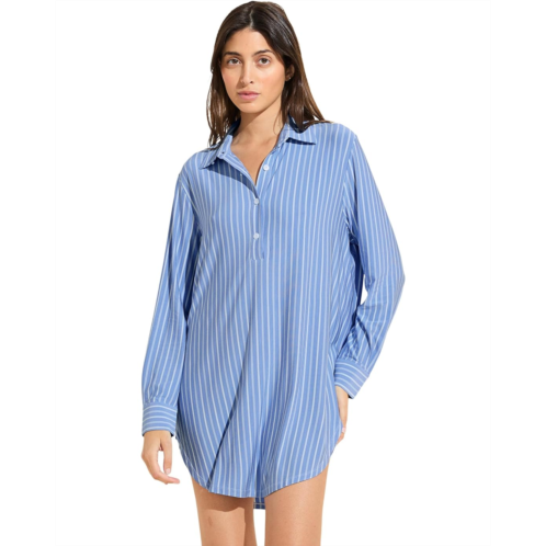 Womens Eberjey Gisele Printed BF Sleepshirt