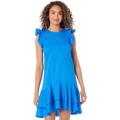 Maggy London Mini Dress with Ruffles