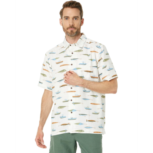 Mens Quiksilver Waterman Drag Week Short Sleeve Shirt