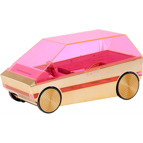 L.O.L. Surprise! LOL Surprise 3-in-1 Party Cruiser Car with Pool, Dance Floor and Magic Black Lights, Multicolor - Great Gift for Girls Age 4+