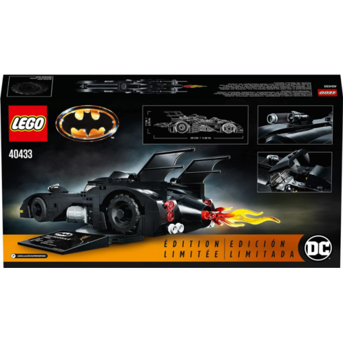 Lego Exclusive Set #40433 1989 Batmobile 2019 Limited Edition