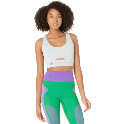 Womens adidas by Stella McCartney Truestrength Yoga Medium Support Sports Bra HI6019