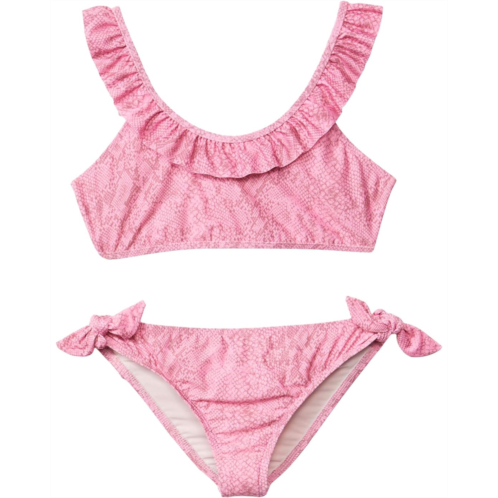 Splendid Littles Charmer Ruffle Bralette and Side Tie Pant (Big Kids)