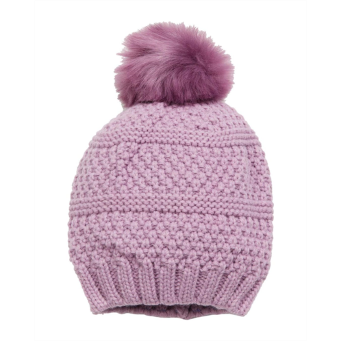 San Diego Hat Company Knit Beanie w/ Faux Fur Pom