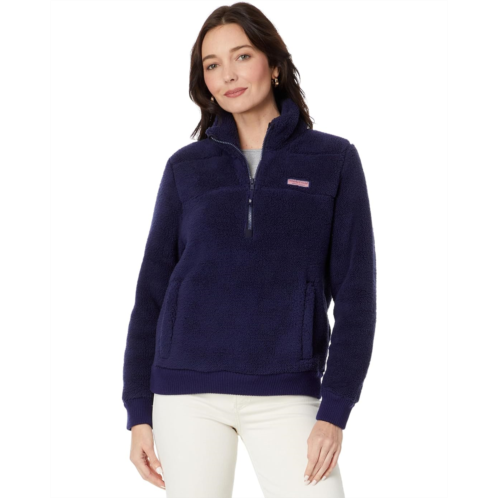 Vineyard Vines Plush Teddy 1/4 Zip Shep