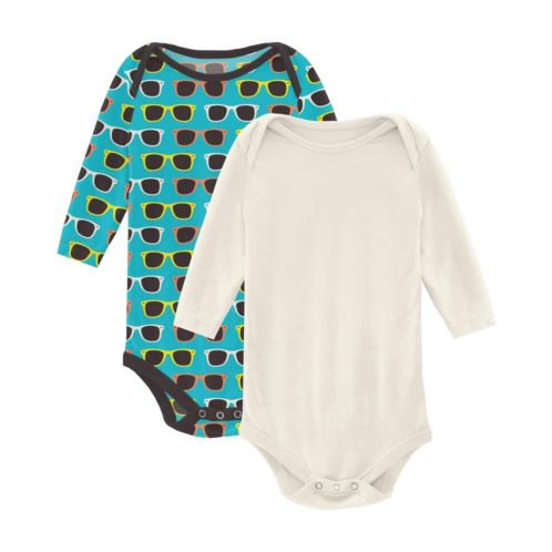 Kickee Pants Kids Long Sleeve One-Piece Set (Infant)