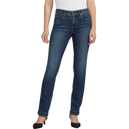 Womens Jag Jeans Ruby Mid-Rise Straight Leg Jeans