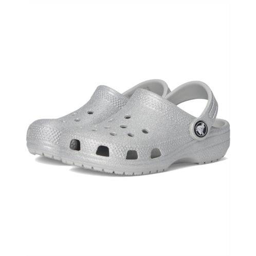 Crocs Kids Classic Glitter Clogs (Toddler)