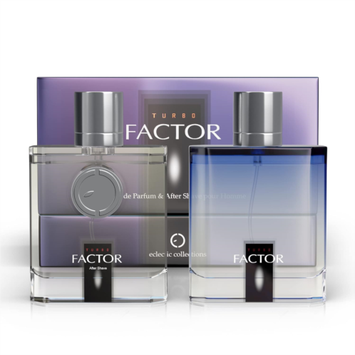 Eclectic Collections Men Perfume Gift Set - Eau de Parfum and After Shave - INSPIRED by I AM KING Cologne for Men - 100ml/3.4oz Each