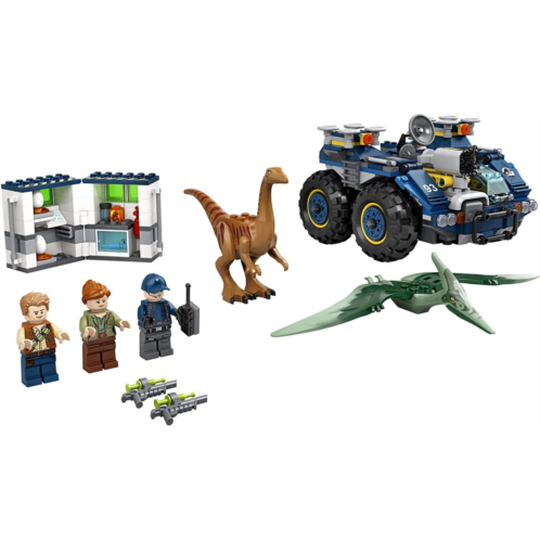 LEGO Jurassic World Gallimimus and Pteranodon Breakout 75940, Dinosaur Building Kit for Kids, Featuring Owen Grady, Claire Dearing and ACU Trooper Minifigures for Creative Play (39