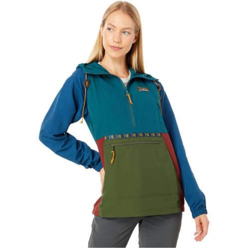 L.L.Bean Womens LLBean Mountain Classic Anorak Multicolor