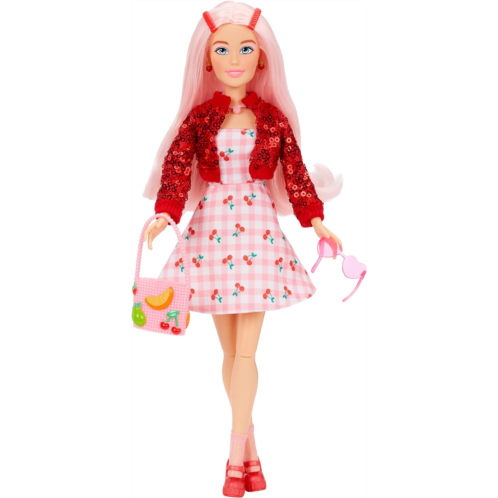 MGA Entertainment Dream Ella Extra Iconic Doll- Aria, 11.5 Fashion Doll with 9+ Americana Style Inspired Trendy Fashion Pieces, Light Pink Hair, Great Gift, Toy for Kids Ages 5+
