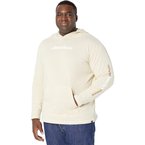Mens Hurley Pipelined Pullover Hoodie