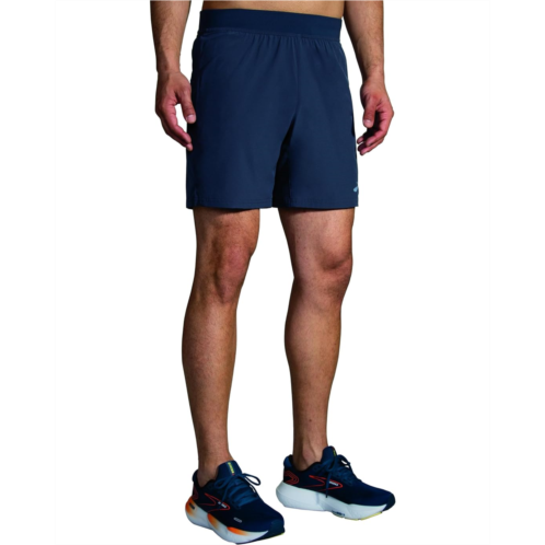 Mens Brooks Sherpa 7 2-in-1 Shorts