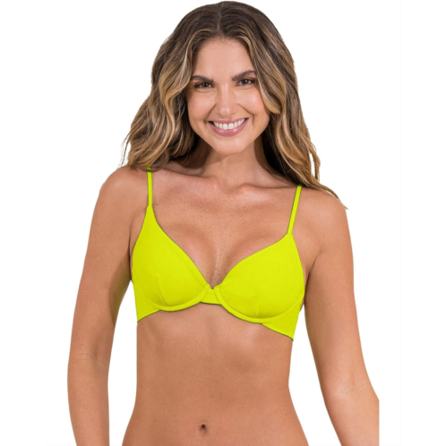 Womens Maaji Chartreuse Dainty Unmolded Underwire Top