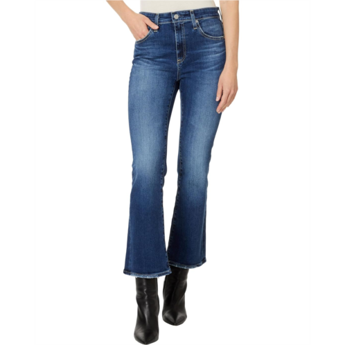 Womens AG Jeans Farrah High Rise Crop Boot Jean in 14 Years Collector