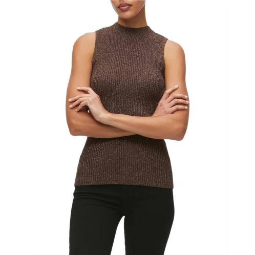 Michael Stars Kara Mock Neck Shell Top