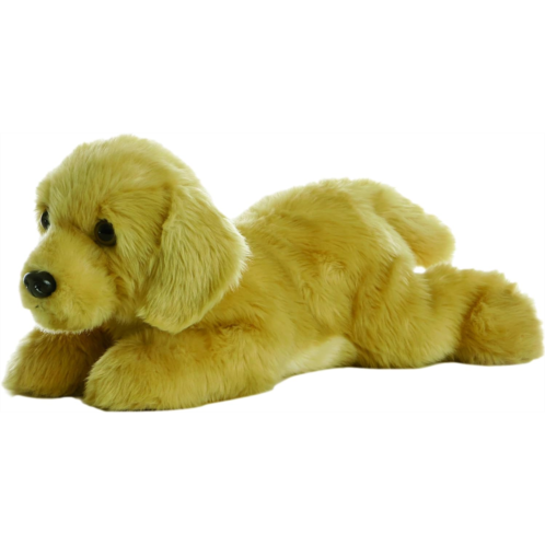 Aurora Adorable Flopsie Goldie Stuffed Animal - Playful Ease - Timeless Companions - Brown 12 Inches