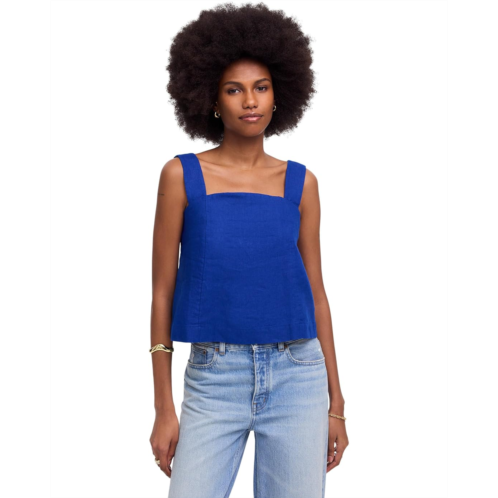 Womens Madewell Leslie Top In Linen