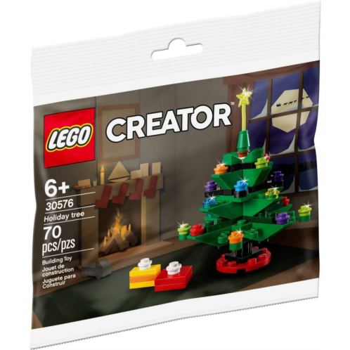 TJ Lego Creator Holiday Tree Building Kit 30576