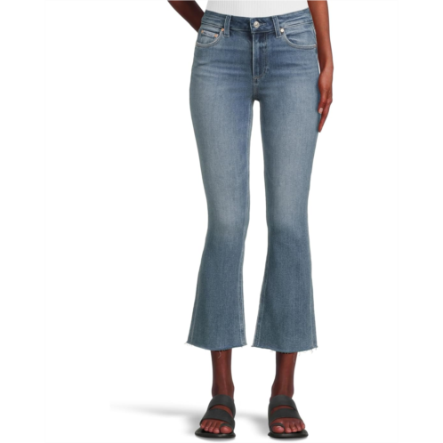 Womens Paige Colette Crop Flare Raw Hem in Showtime