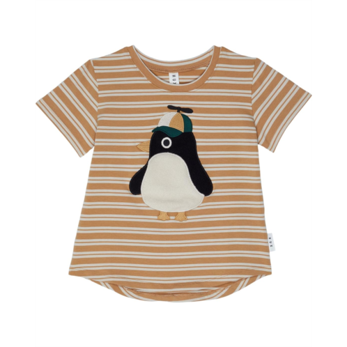 HUXBABY Cool Penguin Stripe T-Shirt (Infant/Toddler)