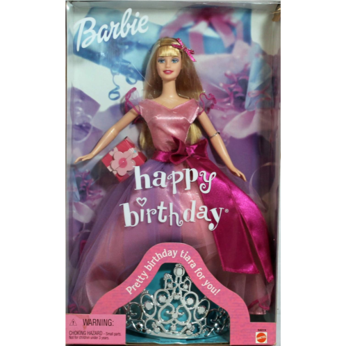 Barbie 54219 2001 Happy Birthday Pretty Birthday Tiara for You