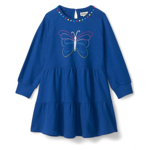 Hatley Kids Groovy Butterfly Gathered Tiered Dress (Toddler/Little Kids/Big Kids)