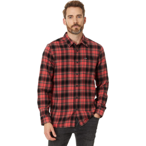 Mens Volcom Caden Plaid Long Sleeve