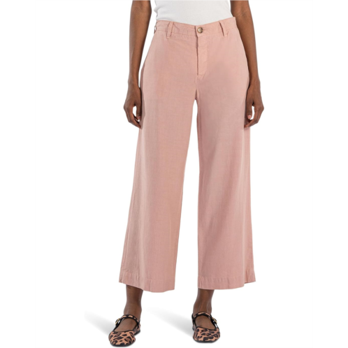 Womens KUT from the Kloth Charlotte - Crop Wide Leg Trouser