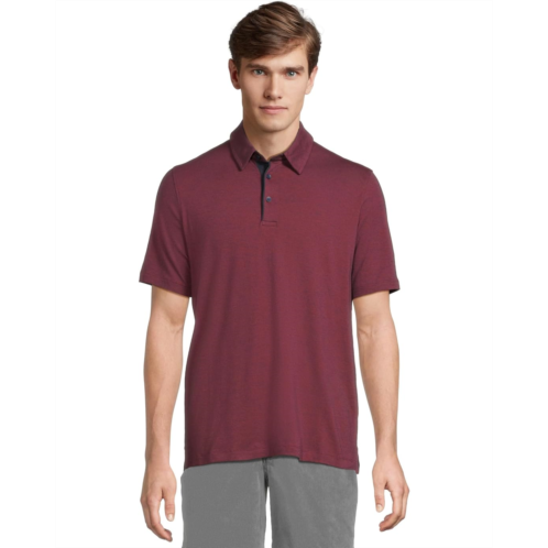Johnston & Murphy Fine Stripe Polo