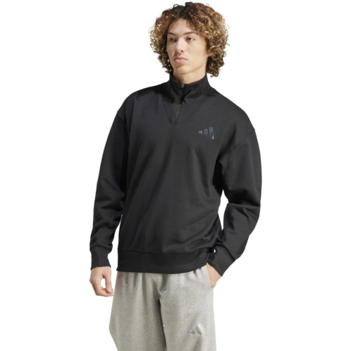 Adidas All SZN Fleece 1/4 Zip Crew
