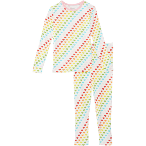 Kickee Pants Kids Print Long Sleeve Pajama Set (Big Kid)