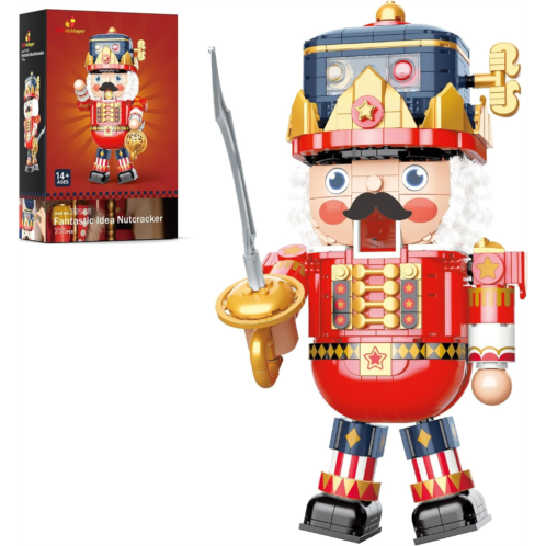 JMBricklayer Nutcracker Building Sets for Adults Boys Girls 70143, Interactive Capsule Game Party Toys, Nutcracker Figures Prince Fairy Tale Model, Cheerful Everyday Decor or Festi
