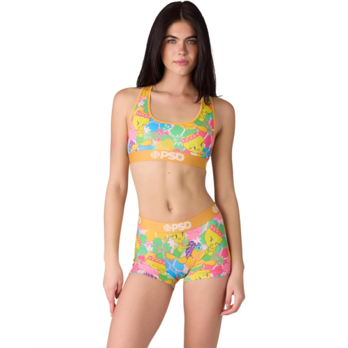 Womens PSD Tweetii Hawaii Boyshorts