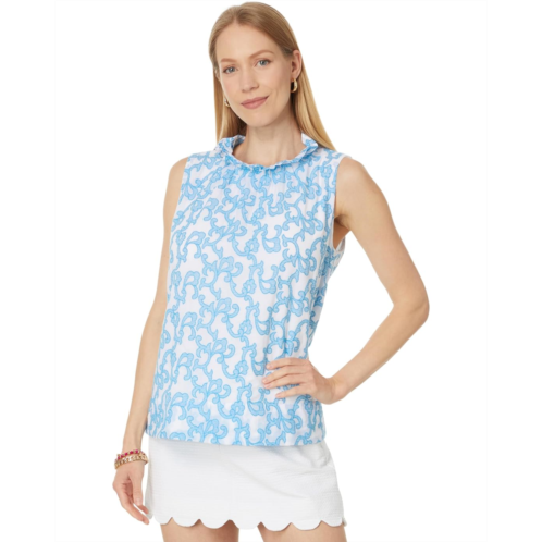 Lilly Pulitzer Dahliana Embroidered Cotton