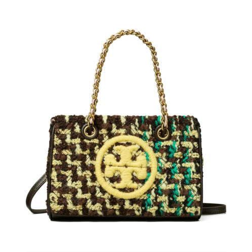 Tory Burch Fleming Soft Tweed Mini Chain Tote