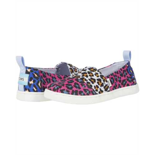 TOMS Kids Leopard Color-Block Alpargata (Little Kid/Big Kid)