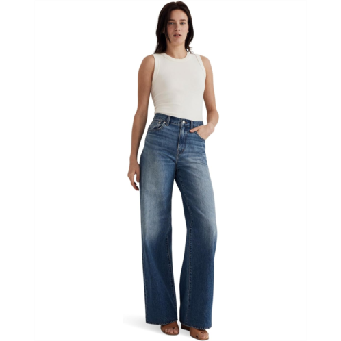 Madewell Superwide-Leg Jeans in Fannin Wash