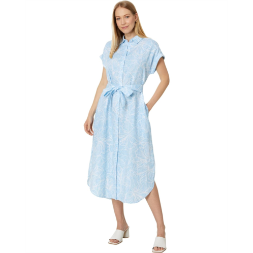 Womens Tommy Bahama Hightide Hibiscus Shirt Dress