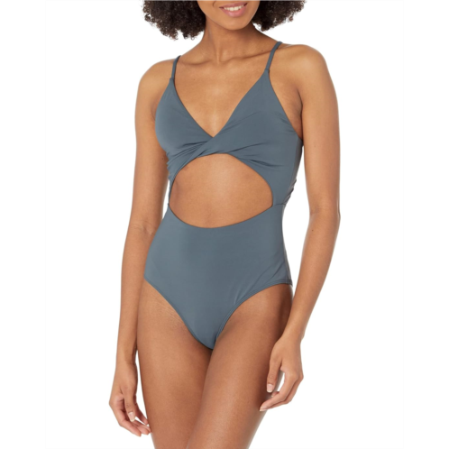 O  Neill Saltwater Solids Twisted One-Piece