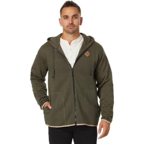 Mens Hurley Chateau Quilted Full Zip