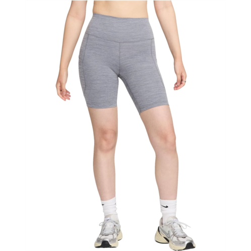 Womens Nike Dri-FIT One High-Rise 8 Pocket Shorts
