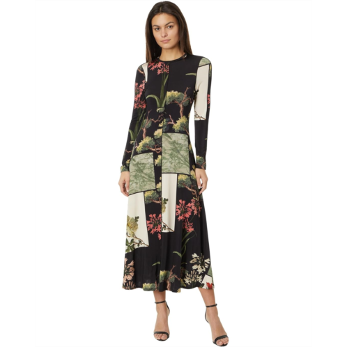 Womens Ted Baker Gretiaa Skimming Dress With Stitch Detail