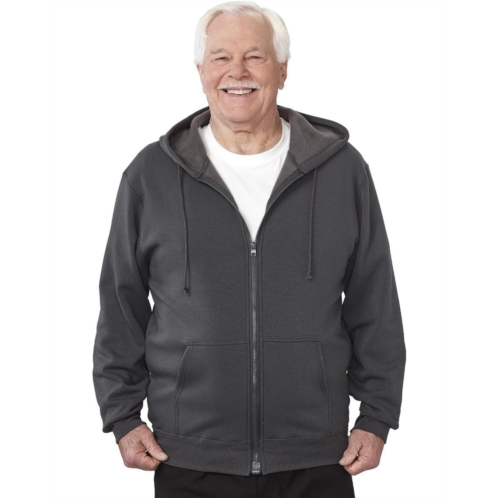 Silverts Hooded Sweatshirt with Magnetic Zip