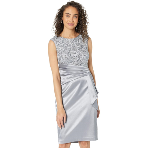 Vince Camuto Embroidered Lace Cocktail Dress