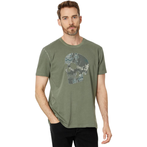 John Varvatos Applique Skull Tee