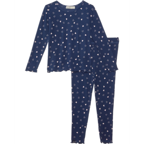 Barefoot Dreams Kids Soft Ribbed Toddler Set(Toddler)