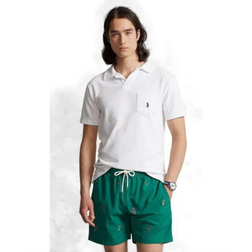 Mens Polo Ralph Lauren Cotton-Blend Terry Polo Shirt
